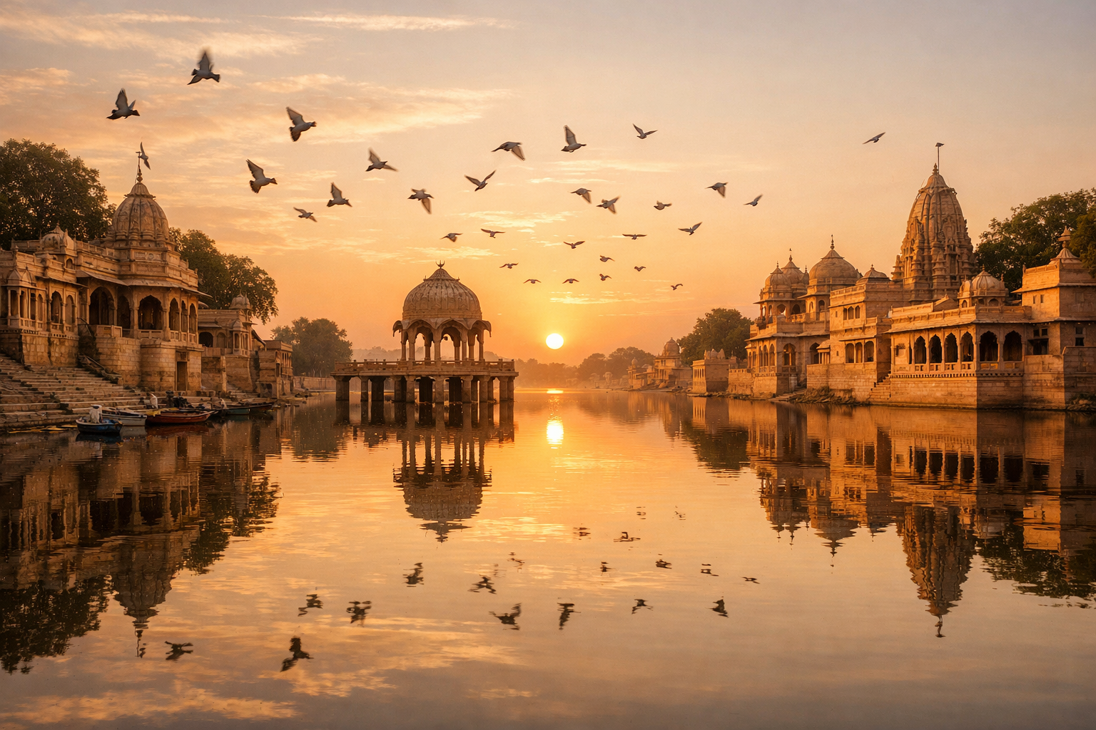 Gadisar Lake Jaisalmer